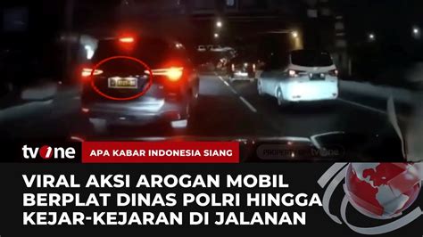 Viral Pengendara Mobil SUV Berpelat Nomor Polri Berkendara Arogan Dan