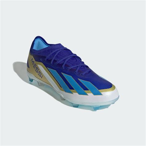 Adidas X Crazyfast Messi Elite Firm Ground Boots Blue Adidas UAE