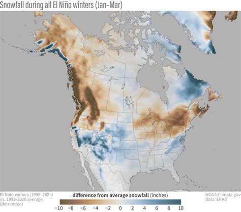 Strong El Ni O Winter Coming Here S Where We Could See More Snow