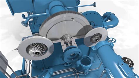 Centrifugal Compressor Animation Internal Structure Centrifugal Pump