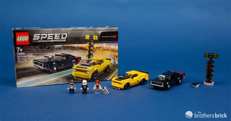 LEGO Speed Champions 75893 2018 Dodge Challenger SRT Demon and 1970 ...