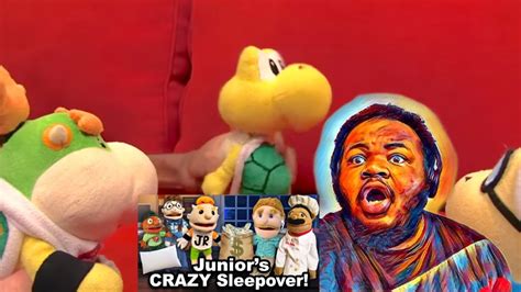 Sml Movie Junior S Crazy Sleepover Reaction Sml Bowserjunior