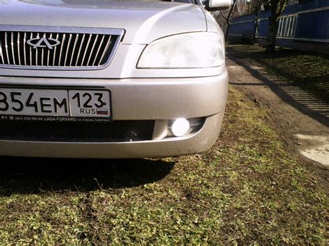 Ксенон в туманки — Chery Amulet, 1,6 л, 2007 года | тюнинг | DRIVE2