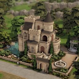 Small Castle - Screenshots - The Sims 4 Rooms / Lots - CurseForge