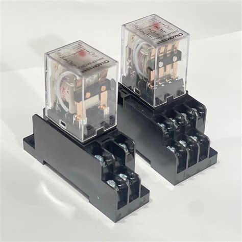 Rơ le trung gian 8 và 14 chân Relay kiếng loại 12V 24V 110V 220V