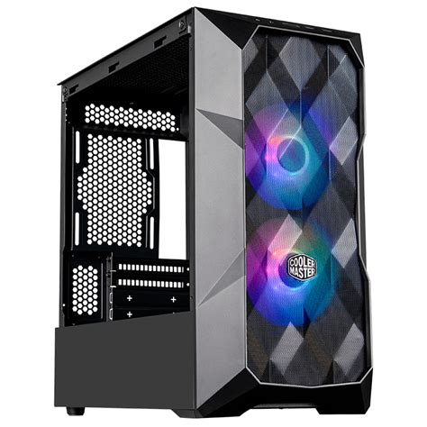 Gabinete Masterbox Td300 Mesh Tg Argb Black Cooler Master HYPERGAMING