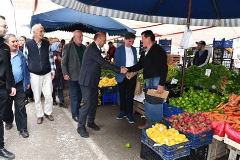 PAZAR ESNAFI VE VATANDAŞLARLA BULUŞTULAR Yalova Çizgi Gazete Akkent