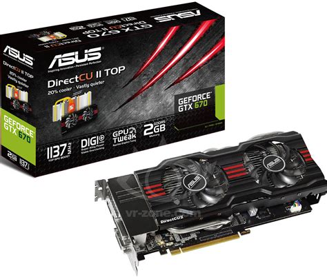 Asus Geforce Gtx 670 Directcu Ii Top Unveiled Features 1137mhz Boost