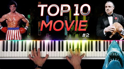 Top 10 Soundtracks On Piano Pt 2 Youtube Music