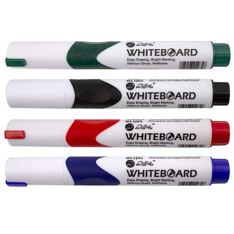 Whiteboard Markere Whiteboard Marker 4 Culori Set Willgo WL1