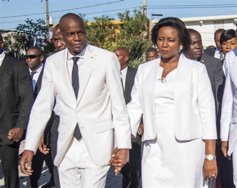 Assassinat du président haitien Jovenel Moïse la veuve et le chef de