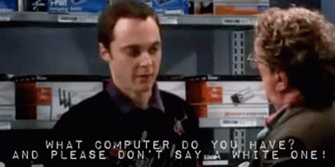 Sheldon Tech Support GIF - Sheldon Tech Support Computer - Discover ...