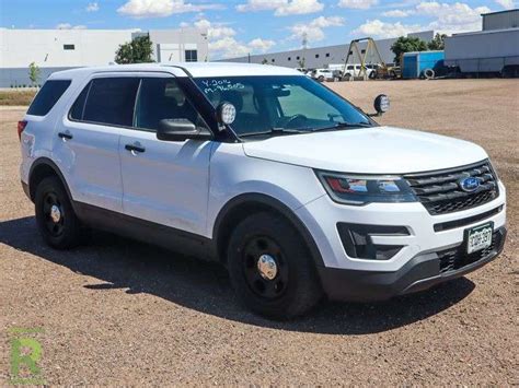 2016 Ford Explorer 4wd Police Interceptor Suv Roller Auctions