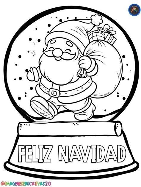 BOLAS DE NAVIDAD PARA COLOREAR Imagenes Educativas Christmas