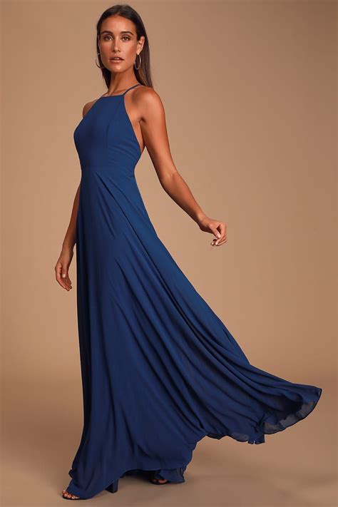 Mythical Kind Of Love Navy Blue Maxi Dress Maxi Dress Maxi Dress