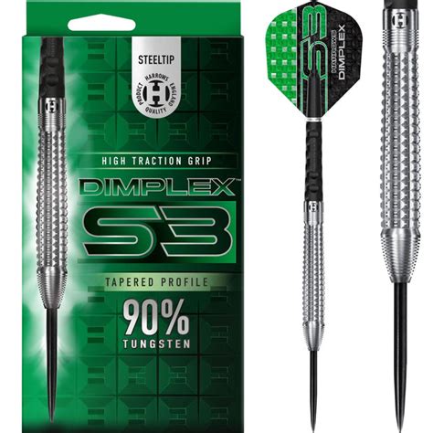 Harrows Dimplex S3 Darts Steel Tip 90 Tungsten Tapered