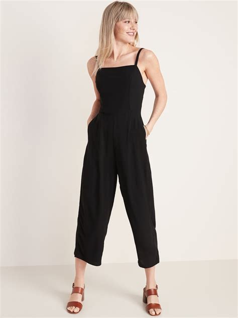 Old Navy Square Neck Cami Jumpsuit Best Lightweight Jumpsuit From Old