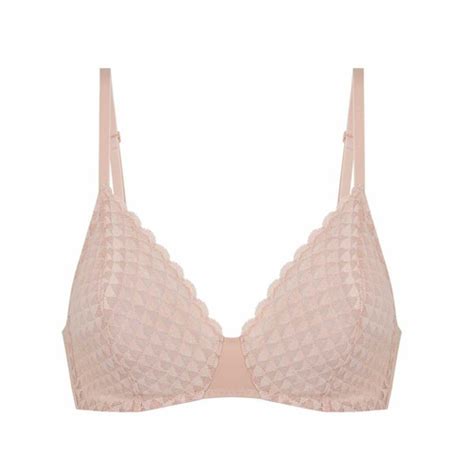 Soutien Gorge Triangle Sans Armatures Rose Simone P R Le Lemon Curve