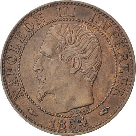 Coin France Napoleon Iii Napol On Iii Centimes Paris