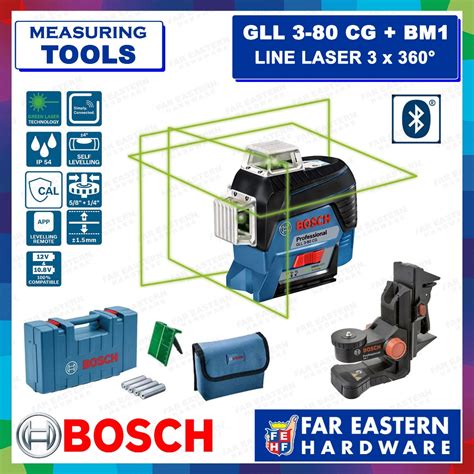 Bosch Gll Cg Line Laser Green Bm Universal Mount L Boxx