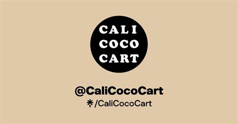 CaliCocoCart S Link In Bio Latest Products And Socials Linktree