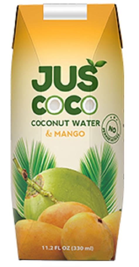 Juscoco Tetra Pak Preservative Free Mango Coconut Drinks Packaging