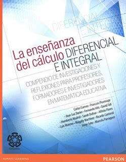 Librería Morelos LA ENSEÑANZA DEL CALCULO DIFERENCIAL E INTEGRAL