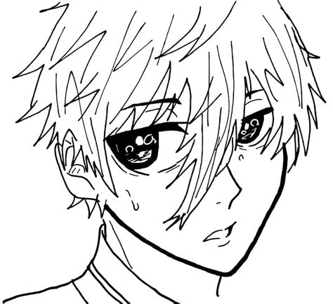 Coloriage Seishiro Nagi De Anime Blue Lock Télécharger Et Imprimer