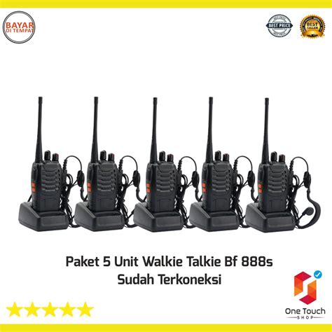 Jual Paket Unit Radio Komunikasi Arah Ht S S Walkie Talkie