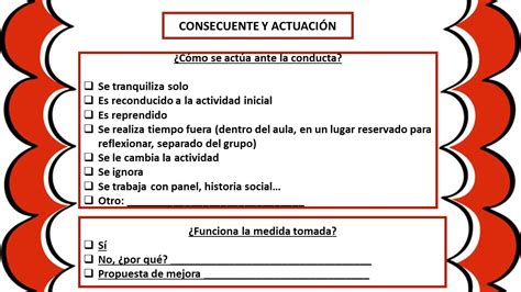 Sencillo Registro De Conductas Para Vuestras Aulas Formato Editable