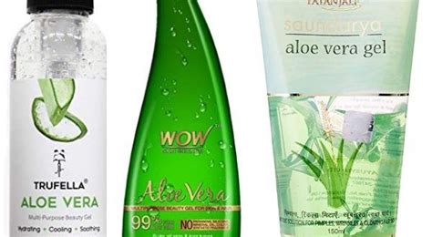 10 Best Aloe Vera Gel Brands In India 2019 Aloe Vera Gel Aloe Vera