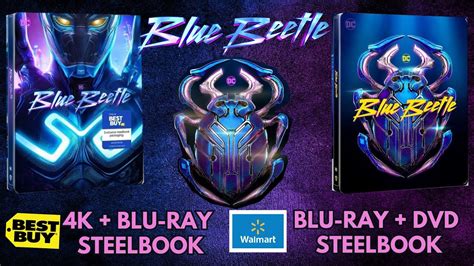 Blue Beetle Best Buy Exclusive K Blu Ray Steelbook Walmart Blu Ray