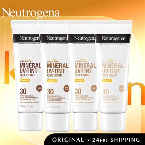 Neutrogena Purescreen Tinted Sunscreen For Face With Spf 30 Shopee