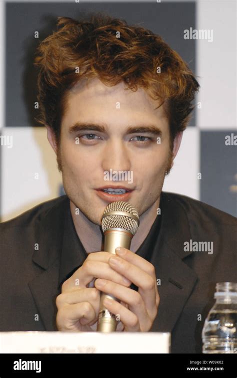 Actor Robert Pattinson Attends A Press Conference For The Film The