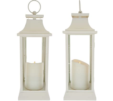 Luminara 16 Heritage 2 0 Lantern With Remote QVC