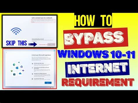 How To Bypass The Internet Requirement During Windows 11 Setup Skip