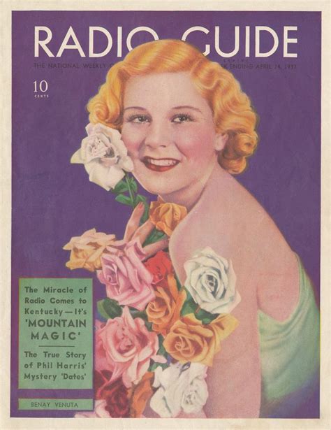 Radio Guide April 24 1937 Radio Vintage Radio Vintage Magazines