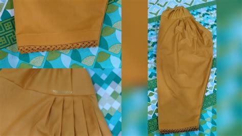 Belt Wali Salwar Ki Cutting And Stitching Step By Step Easy Method