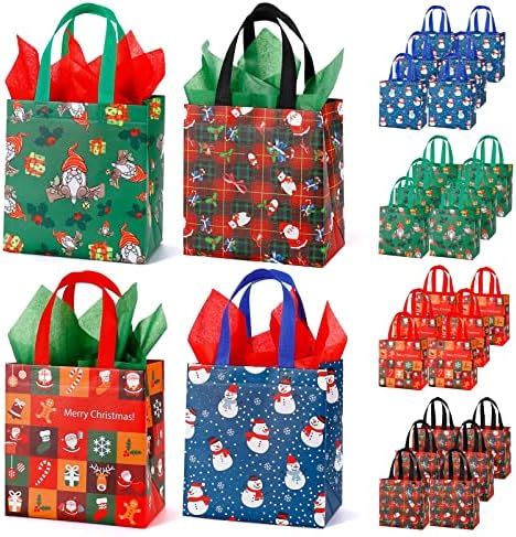 Amazon YANGTE 16 Pack Large Christmas Gift Bags With Tissue Paper