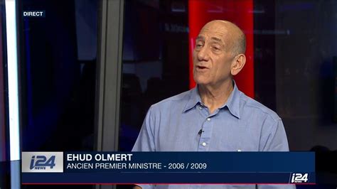 Interview Exclusive De L Ancien Premier Ministre Isra Lien Ehud Olmert