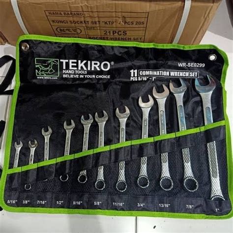 Jual Tekiro Combination Kunci Ring Pas Set Pcs Original