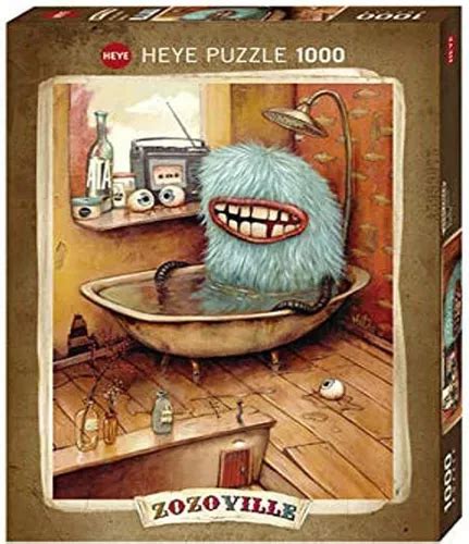 Monstruo Tina Puzzle Zozoville Vertical Heye 1000 Pz 50x35cm Cuotas