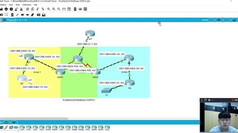 Ccna Pt Packet Tracer Troubleshoot Multiarea Ospfv Ver