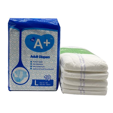 Free Sample Senior Grade Adult Diaper Hospital Thickness New Style