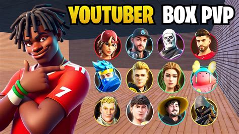 YOUTUBER BOX PVP 9376 3167 8449 By Eetu Fortnite Creative Map Code