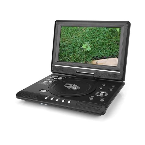 9 Inch Portable Dvd Player Av Input Output Function 270 Degree