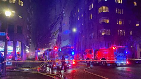 Three Alarm Fire Tears Through Vacant Korean Church In Downtown Portland