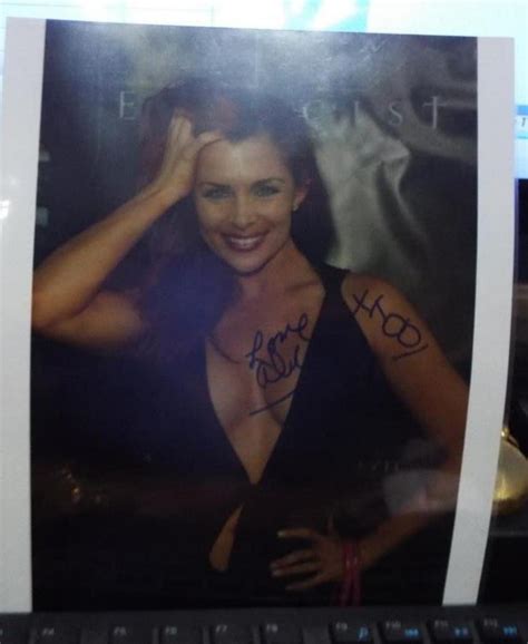 At Auction: Alissa Arden Signed Photo COA