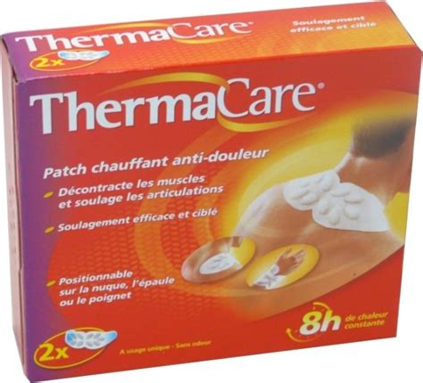 Thermacare Patch Chauffant Anti Douleur Homme Et Sport