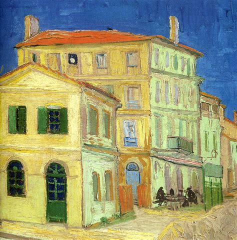 The Yellow House Painting Vincent Van Gogh